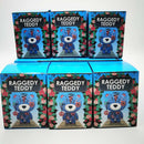 6pcs/set REGGEDY TEDDY FLOWER ART SERIES LILY BLUE ROSE BELLIS SAKURA LAVANDER CLOVER Action Figures Q Mini PVC Model Dolls