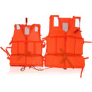 Orange Adult Childen Foam Flotation Swimming Life Jacket Vest With Whistle Boats Fishing Vest Swimming Drifting Vest