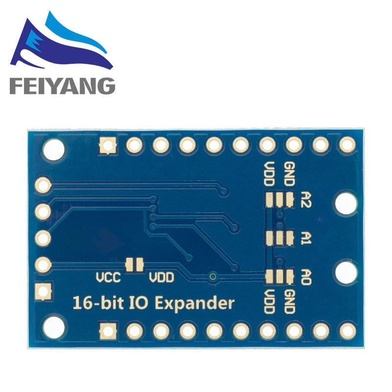 PCF8575 Module Expansion IO port Expander board DC 2.5-5.5V I2C communication control 16 IO ports For Arduino