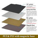 For 3D Printer Flying Bear Ghost 6 Ghost 5 PET PEI PEO Hot Bed Build Plate Spring Steel Plate Magnetic Double Sided Printing