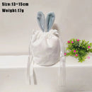 1pc Velvet Easter Bags Cute Bunny Gift Packing Bags Dropshipping Rabbit Chocolate Candy Wedding Birthday Party Decoration 2025