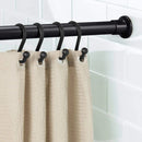 Curtain Rods Adjustable Drapery Rods Shower Curtain Rods No Drilling Non-Slip Telescopic Rod 70-360cm Optional