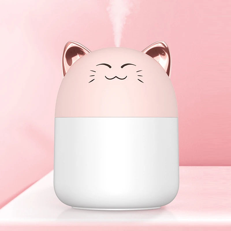 Cute Pet Humidifier Mini Office Desktop Air Conditioning Room Air Humidification Usb Small Household Heavy Fog Spray