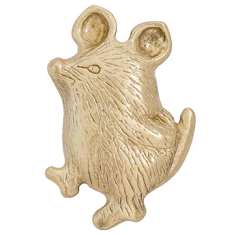 Various animal shapes  Knobs Brass Children's Room Door Knobs Lovely Cabinet Handles Cupboard Drawer Pulls Accessories Furniture