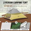 Naturehike Cloud Up 2 People Tent Ultralight 20D Camping Tent Waterproof Outdoor Hiking Travel Backpacking Cycling Fishing Tents