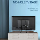 Universal TV Large Stand Height Adjustable Base for Most TVs Up to 75" Max VESA 600x400 mm Leg Stand Holds up to 110 lbs