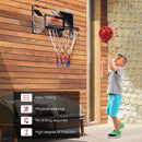 Mini basketball hoop - children's indoor mini basketball frame, backboard basketball set for bedroom, sports game accessory