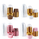 25/50pcs Foil Cupcake Liners with Dome Lids Mini Aluminum Foil Baking Cups Muffin Liners Tins for Wedding Birthday party decor
