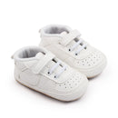 Lovely Baby Shoes Rubber Soft Soled Newborn First Walkers Kids Pu Leather Sport Shoes infants Boys Girls Casual Shoes Sneakers