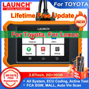 LAUNCH X-431 Creader Elite V2.0 For Toyota For Lexus All System Car Diagnostic Tool ECU Coding Active Test OBD2 Lifetime Free