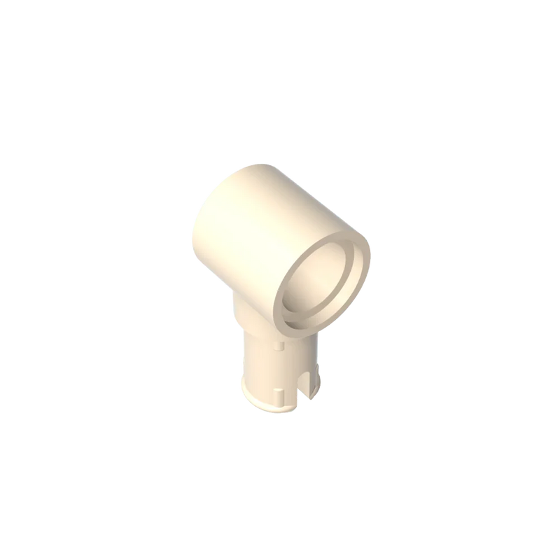 Gobricks GDS-925 Technical, Pin with Friction Ridges Lengthwise and Pin Hole compatible with lego 15100  DIY