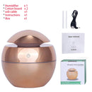 New aroma diffuser oil aromatherapy usb air humidifier ultrasonic mini USB Electric Air Diffuser for home office 7 color led lig