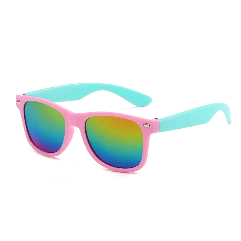 Non-polarized Children's Sunglasses Flexible Outdoor Kids Sun Glasses Summer UV Boy Girl Eye Protection Eyeglasses Gafas De Sol