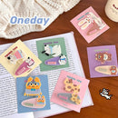 Animal Cartoon Mini Hair Clip Kawaii Korean Style Cute Barrettes Set Candy Color Princess Series Bear BB Clip Hair Styling Tool