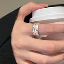 1/2pcs Cute Animal Dog Cat Rings for Women Men Simple Design Adjustable Cartoon Couple Rings Lovers Girlfriend Wedding Jewelry