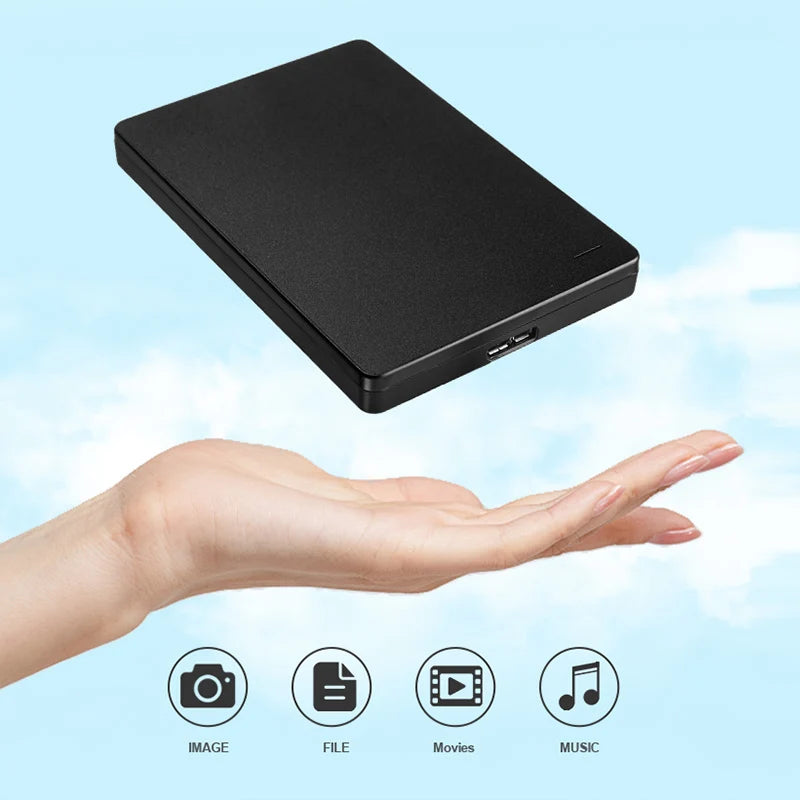 1TB Portable HD External State Drive USB3.0 High Speed External HDD Metal 500GB Storage Decives for Laptop PC MacBook PS4 PS5