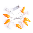1.5m Easter LED Bunny String Lights for Home Decor Carrot Rabbit Chick Egg Fairy Light Garland Ornament Happy Easter Party Gifts