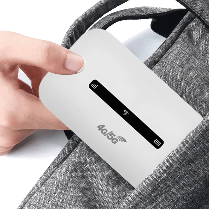 4G LTE Mobile WiFi Router 150Mbps Wireless Internet Router with SIM Card Slot Pocket Mobile Hotspot for Home Office Car Travel