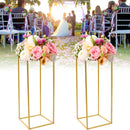 2PCS Detachable Wedding Art DIY Stand Balloon Flower Iron Decorative Rack Gold Party Wedding Ornaments Stand