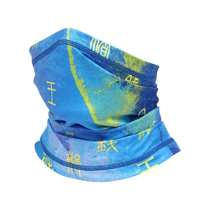 Summer UV Protection Cooling Neck Gaiter Tube Scarf Face Mask Motorcycle Cycling Bandana for Men and Women