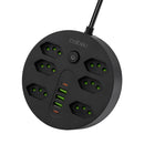 Extension socket, line filter, USB socket, outlet, outlet, outlet, power outlet recuas, power outlet ruler