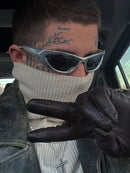 Steampunk Goggle Women Sunglasses Female Men Cyber Punk Sun Glasses Vintage Shades Futuristic Eyewear Lady Rideing Eyeglasses