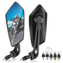 Rear View Mirror Reflector Adjustable Rotatable Handlebar Mirror Clear Rearview Electric Scooter Cycling Bicycle Accessorie