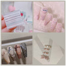 1Pc Cream Skirt Lace Heart  3D Acrylic Mold Nail Art Decorations  DIY Design Silicone Decorated  Nail Art Templates Nails  Mold
