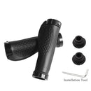 Bicycle Grips BMX Bike Handbar Grips Rubber Bilateral Lock Mountain MTB Bikes Handlebar Grips Non-slip Cycling Bike Accessories