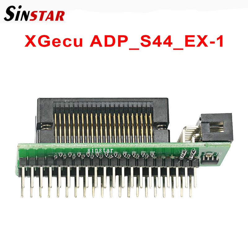 XGecu ADP_S44_EX-1/SOP44 1.27mm Special Adapter for PSOP44/SOP44/SOIC44 ICs for T48 (TL866-3G) Programmer Only with ISP Cable