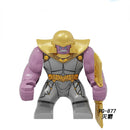 Marvel Action Figure Mini Block Adult Super Hero Series Iron Man Spider Man Assembled Block Children's Puzzle Toy Gift