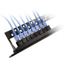 10pcs Ethernet Network LAN CAT6 Keystone Coupler,RJ45 Female To Female Insert CAT.6 Coupler, UTP Keystone Inline Coupler