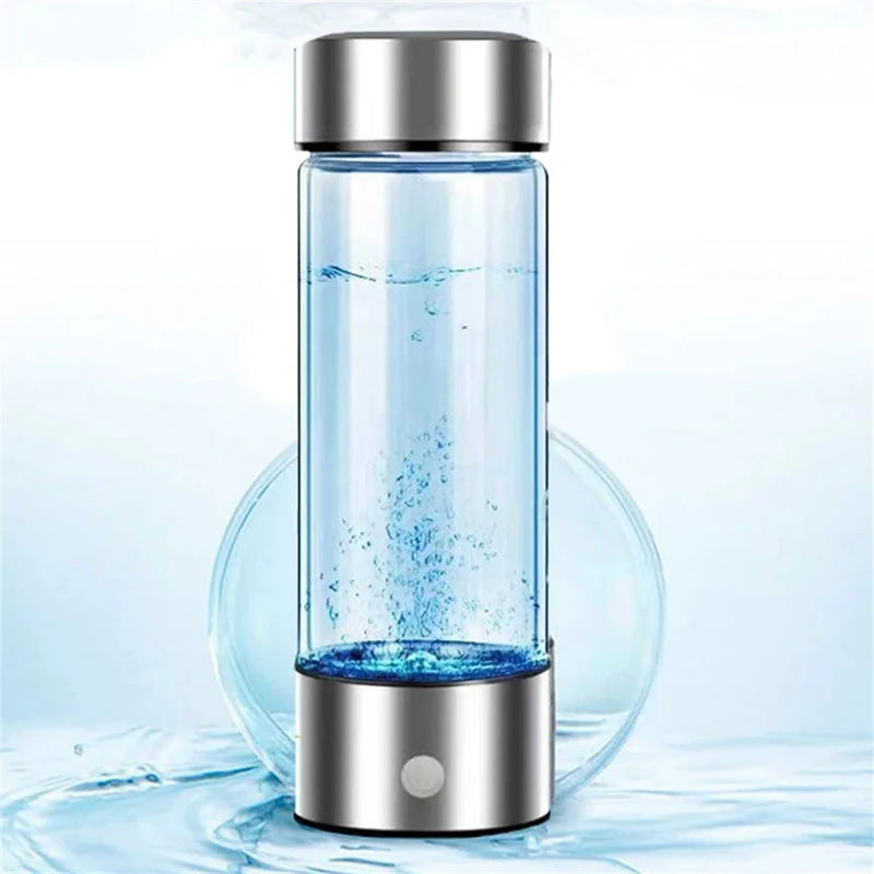 1pc 450ml Portable Hydrogen Water Generator 3 Minutes Mode High Concentration Hydrogen Water Generator