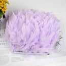 1 Meter Natural Turkey Feathers Trims 10-15cm for Sewing Ribbon Clothing Fringe Plumes Decoration DIY Crafts Wedding Party Dress