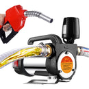 12V/24V/220V Fuel Transfer Pump for Diesel  990W Self-Priming Pump Automatically Stop Electric oil pump fuel dispenser