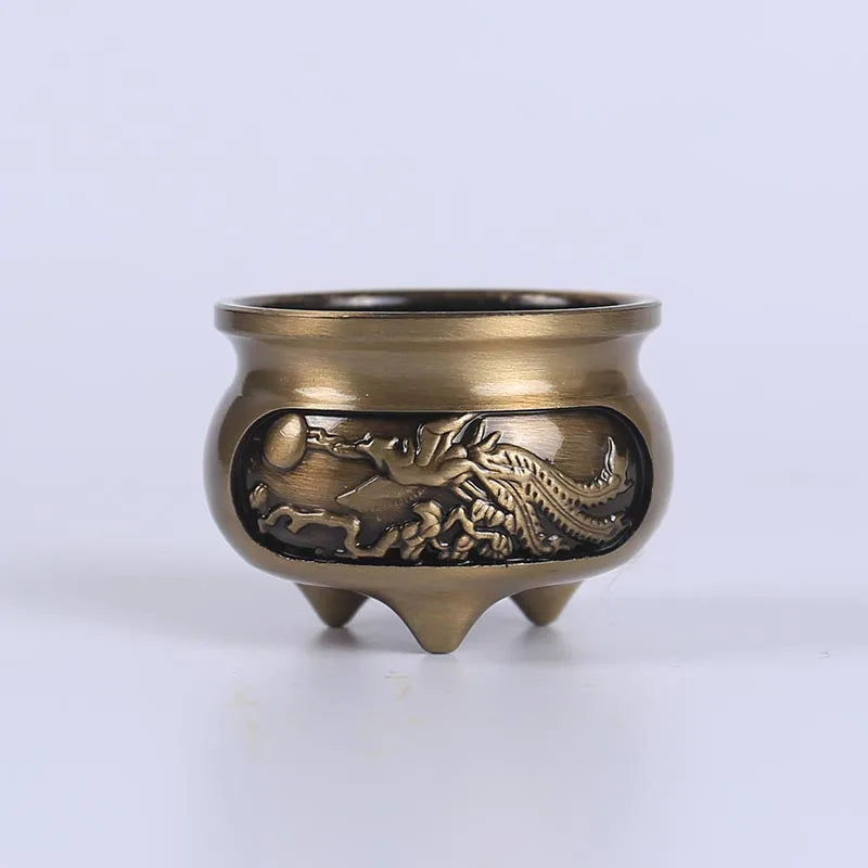 1pc Chinese Style Incense Burner Delicate  Dragon Phoenix Incense Burner Stick Holder For Home Decoration Home Decorative Orname