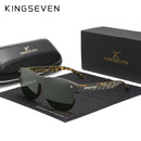KINGSEVEN 2022 New Brand Design Women's Glasses TR90 Polarized Sunglasses Men Retro Sun Glasses Sonnenbrille Herren