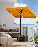SONGMICS parasol, balcony shade, UPF 50 +, storage s bag, without Stand