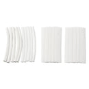 20pcs Heat Shrinking Tube Sleeve White 3/4:1 Wrap Wire For iPhone For iPad For Android For Samsung Data Line Insulation Sleeving
