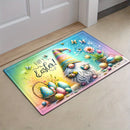 1Pc Lovely Gnome Print Door Mat Easter Motif Entrance Pad Washable Bath Rug Area Carpet For Kitchen Balcony Terrace Home Decor
