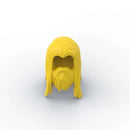 MOC 10PCS Hair Long Straight 13768 Beard Building Blocks Kit Wig Body Wear Compatible Particle Toys Children Kid Birthday Gifts