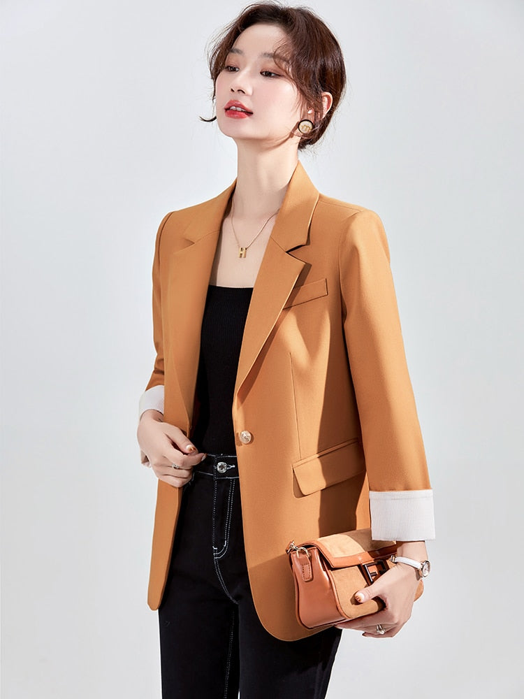 HIGH QUALITY Fashion 2020 Design Blazer Jacket Women&