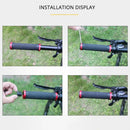 Bicycle Grips BMX Bike Handbar Grips Rubber Bilateral Lock Mountain MTB Bikes Handlebar Grips Non-slip Cycling Bike Accessories