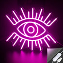 Ineonlife Evil Eye Neon Sign Creative Game Festive Party Club Family Bedroom Game Room Christmas Personality Fun Wall Decor Gift