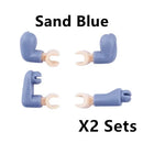 MOC Military Building Blocks Soldiers Figures Special Accessories Squatting Posture Arm Hand Kit Bricks Toys For Kid Gifts O020