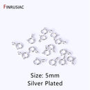 14k/18k Gold Plated Brass 10mm 12mm Lobster Clasps For Jewelry Making, Handmade DIY Jewelry Necklace Accessories Wholesale