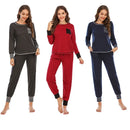 Women Pajamas Set New Pigama  Homewear Female Long Sleeve Cute Sleepwear Casual Pyjamas nightwear women