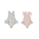 Girls Swimsuit  Amoi Baby One Piece Sling Print Cute Beach  Bikini Swimwear Baby Girl Swimsuits 2-7Y biquini infantil menina