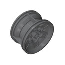 Little Builder 18450/ 56908 Wheel Tyre 81.6x44mm Technological Automobile Building Block DIY Assembly MOC Compatible Toys 1pcs