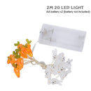 2M 20LED Easter Rabbit String Light Carrot Chick Eggs Fairy Light Garland Happy Easter Party Decoration For Home Kids Gift 2025